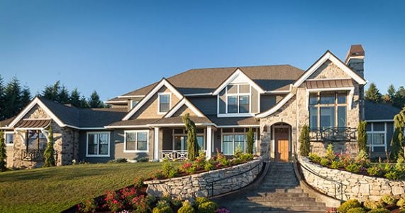 Exterior of house