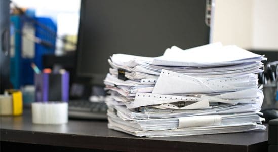 Pile of papers