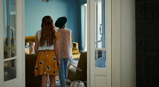 2 women checking house