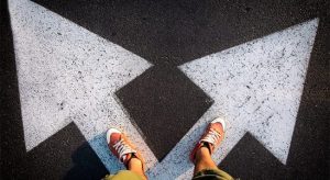 Arrow pointing upwards