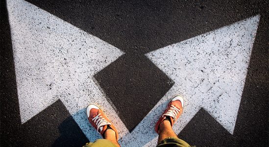 Arrow pointing upwards