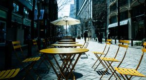 Table and chairs