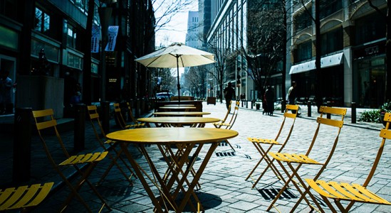 Table and chairs