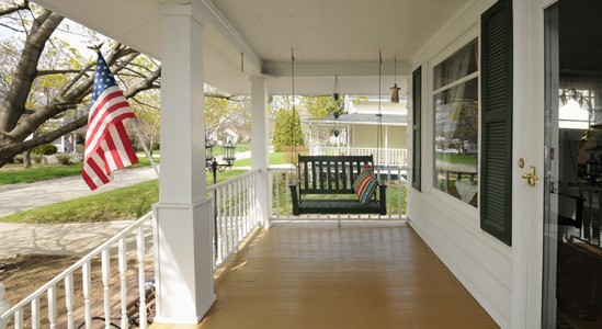 Patio of a property