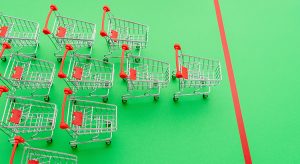 Shopping cart race