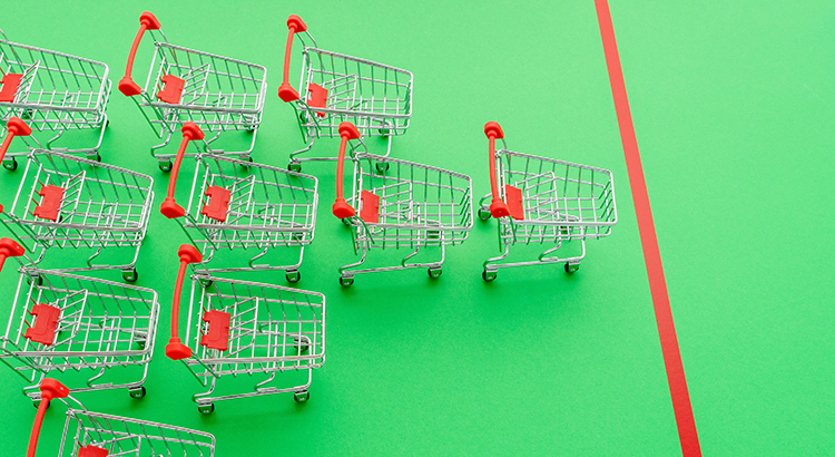 Shopping cart race