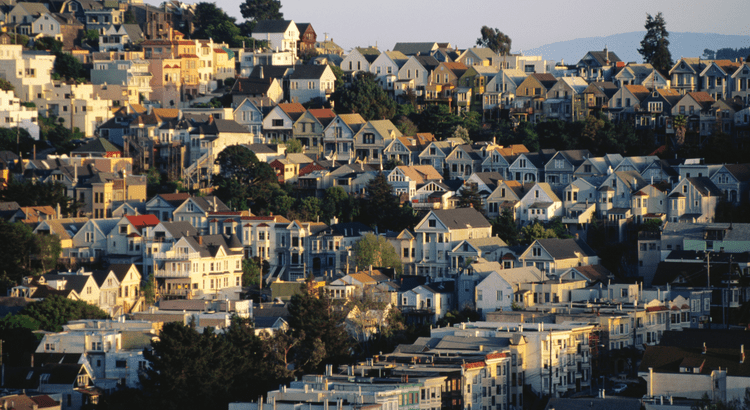 Hillside neighborhood